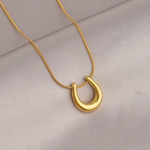 18K Gold Everyday Necklace*Dainty Minimalist Necklace*Waterproof and Sweatproof